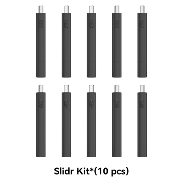 Slidr Black 10pcs